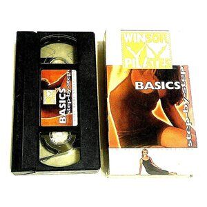 Winsor Pilates Total Body Sculpting Basics Step by Step VHS Video Tape Vintage